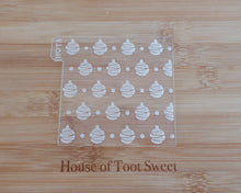 Load image into Gallery viewer, Baubles Texture Tile Embosser - Made in the UK with Love  from House of Toot Sweet - Just £7! Shop now at House of Toot Sweet
