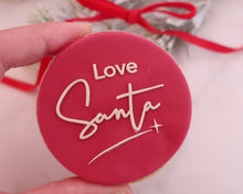 Load image into Gallery viewer, Love Santa Fondant  Embosser - Made in the UK with Love  from House of Toot Sweet - Just £6.50! Shop now at House of Toot Sweet
