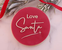 Load image into Gallery viewer, Love Santa Fondant  Embosser - Made in the UK with Love  from House of Toot Sweet - Just £6.50! Shop now at House of Toot Sweet
