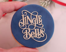 Load image into Gallery viewer, Jingle Bells Script Fondant Embosser - Made in the UK with Love  from House of Toot Sweet - Just £6.50! Shop now at House of Toot Sweet
