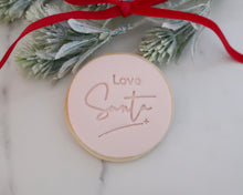 Load image into Gallery viewer, Love Santa Fondant Stamp - Made in the UK with Love  from House of Toot Sweet - Just £5! Shop now at House of Toot Sweet
