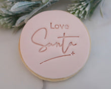 Load image into Gallery viewer, Love Santa Fondant Stamp - Made in the UK with Love  from House of Toot Sweet - Just £5! Shop now at House of Toot Sweet
