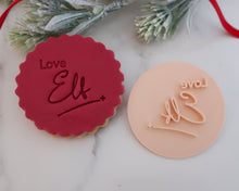 Load image into Gallery viewer, Love Elf Fondant Stamp - Made in the UK with Love  from House of Toot Sweet - Just £5! Shop now at House of Toot Sweet
