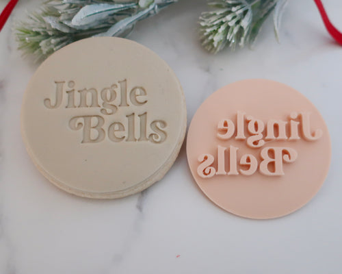 Jingle Bells Fondant Stamp - Made in the UK with Love  from House of Toot Sweet - Just £5! Shop now at House of Toot Sweet