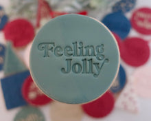 Load image into Gallery viewer, Feeling Jolly Fondant Stamp - Made in the UK with Love  from House of Toot Sweet - Just £5! Shop now at House of Toot Sweet
