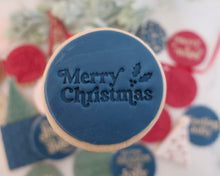 Load image into Gallery viewer, Merry Christmas Retro Fondant Stamp - Made in the UK with Love  from House of Toot Sweet - Just £5! Shop now at House of Toot Sweet
