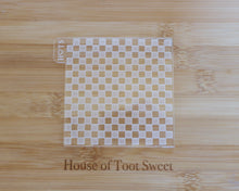 Load image into Gallery viewer, Checkerboard Texture Fondant Embosser - Made in the UK with Love  from House of Toot Sweet - Just £7! Shop now at House of Toot Sweet
