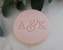 Load image into Gallery viewer, Custom Initials Cookie Fondant Stamp - Made in the UK with Love  from House of Toot Sweet - Just £8! Shop now at House of Toot Sweet
