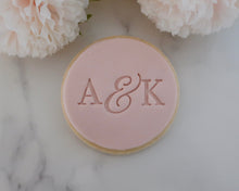 Load image into Gallery viewer, Custom Initials Cookie Fondant Stamp - Made in the UK with Love  from House of Toot Sweet - Just £6.99! Shop now at House of Toot Sweet
