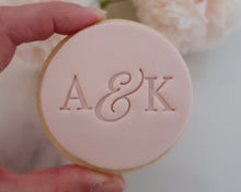 Load image into Gallery viewer, Custom Initials Cookie Fondant Stamp - Made in the UK with Love  from House of Toot Sweet - Just £6.99! Shop now at House of Toot Sweet
