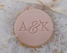 Load image into Gallery viewer, Custom Initials Cookie Fondant Stamp - Made in the UK with Love  from House of Toot Sweet - Just £6.99! Shop now at House of Toot Sweet
