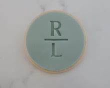 Load image into Gallery viewer, Custom Initials Cookie Fondant Stamp - Made in the UK with Love  from House of Toot Sweet - Just £6.99! Shop now at House of Toot Sweet
