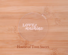 Load image into Gallery viewer, Love Machine Fondant Embosser - Made in the UK with Love  from House of Toot Sweet - Just £6.50! Shop now at House of Toot Sweet
