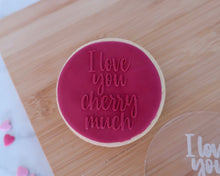 Load image into Gallery viewer, Love You Cherry Much Fondant Embosser - Made in the UK with Love  from House of Toot Sweet - Just £6.50! Shop now at House of Toot Sweet
