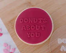 Load image into Gallery viewer, Donuts About You Fondant Embosser - Made in the UK with Love  from House of Toot Sweet - Just £6.50! Shop now at House of Toot Sweet
