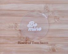 Load image into Gallery viewer, Be Mine Fondant Embosser - Made in the UK with Love  from House of Toot Sweet - Just £6.50! Shop now at House of Toot Sweet
