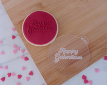 Load image into Gallery viewer, Retro Happy Galentine&#39;s Fondant Embosser - Made in the UK with Love  from House of Toot Sweet - Just £6.50! Shop now at House of Toot Sweet
