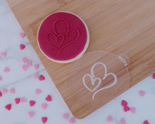 Load image into Gallery viewer, Double Hearts Fondant Embosser - Made in the UK with Love  from House of Toot Sweet - Just £6.50! Shop now at House of Toot Sweet
