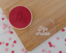 Load image into Gallery viewer, Retro Ma Cherie Fondant Embosser - Made in the UK with Love  from House of Toot Sweet - Just £6.50! Shop now at House of Toot Sweet
