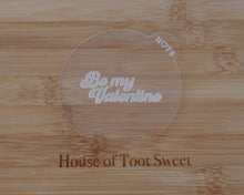 Load image into Gallery viewer, Retro Be My Valentine Fondant Embosser - Made in the UK with Love  from House of Toot Sweet - Just £6.50! Shop now at House of Toot Sweet
