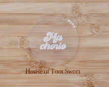 Load image into Gallery viewer, Retro Ma Cherie Fondant Embosser - Made in the UK with Love  from House of Toot Sweet - Just £6.50! Shop now at House of Toot Sweet
