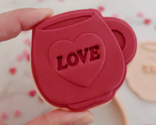 Load image into Gallery viewer, Love Mug Fondant Pop Embosser and Cutter - Made in the UK with Love  from House of Toot Sweet - Just £6.50! Shop now at House of Toot Sweet
