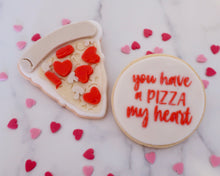 Load image into Gallery viewer, Pizza My Heart Fondant Embosser and Cutter - Made in the UK with Love  from House of Toot Sweet - Just £6.50! Shop now at House of Toot Sweet
