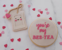 Load image into Gallery viewer, Cute Love Teabag Fondant Pop Embosser and Cutter - Made in the UK with Love  from House of Toot Sweet - Just £6.50! Shop now at House of Toot Sweet
