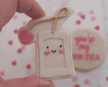 Load image into Gallery viewer, Cute Love Teabag Fondant Pop Embosser and Cutter - Made in the UK with Love  from House of Toot Sweet - Just £6.50! Shop now at House of Toot Sweet
