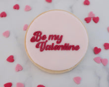 Load image into Gallery viewer, Retro Be My Valentine Fondant Embosser - Made in the UK with Love  from House of Toot Sweet - Just £6.50! Shop now at House of Toot Sweet
