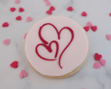 Load image into Gallery viewer, Double Hearts Fondant Embosser - Made in the UK with Love  from House of Toot Sweet - Just £6.50! Shop now at House of Toot Sweet
