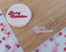 Load image into Gallery viewer, Retro Be My Valentine Fondant Embosser - Made in the UK with Love  from House of Toot Sweet - Just £6.50! Shop now at House of Toot Sweet
