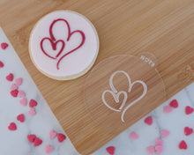 Load image into Gallery viewer, Double Hearts Fondant Embosser - Made in the UK with Love  from House of Toot Sweet - Just £6.50! Shop now at House of Toot Sweet
