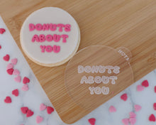 Load image into Gallery viewer, Donuts About You Fondant Embosser - Made in the UK with Love  from House of Toot Sweet - Just £6.50! Shop now at House of Toot Sweet
