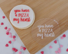 Load image into Gallery viewer, You Have A Pizza My Heart Fondant Embosser - Made in the UK with Love  from House of Toot Sweet - Just £6.50! Shop now at House of Toot Sweet
