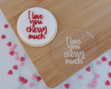 Load image into Gallery viewer, Love You Cherry Much Fondant Embosser - Made in the UK with Love  from House of Toot Sweet - Just £6.50! Shop now at House of Toot Sweet
