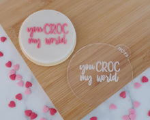 Load image into Gallery viewer, You Croc My World Fondant Embosser - Made in the UK with Love  from House of Toot Sweet - Just £6.50! Shop now at House of Toot Sweet
