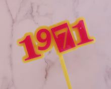 Load image into Gallery viewer, 4&#39;&#39; 1971 Punk Sex Pistols Cake Topper - Made in the UK with Love  from House of Toot Sweet - Just £6! Shop now at House of Toot Sweet
