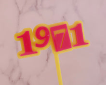 Load image into Gallery viewer, 4&#39;&#39; 1971 Punk Sex Pistols Cake Topper - Made in the UK with Love  from House of Toot Sweet - Just £6! Shop now at House of Toot Sweet
