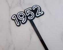 Load image into Gallery viewer, 4&#39;&#39; Neon lights 1952 Cake topper - Made in the UK with Love  from House of Toot Sweet - Just £6! Shop now at House of Toot Sweet
