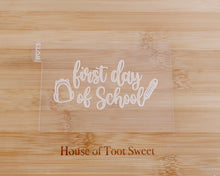 Load image into Gallery viewer, First Day Of School Embosser / Cutter - House of Toot Sweet
