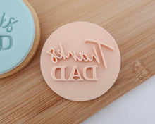 Load image into Gallery viewer, Thanks Dad Stamp - Made in the UK with Love  from House of Toot Sweet - Just £5! Shop now at House of Toot Sweet
