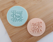 Load image into Gallery viewer, Best Dad Ever Retro Stamp - Made in the UK with Love  from House of Toot Sweet - Just £5! Shop now at House of Toot Sweet
