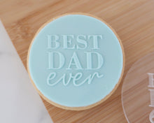 Load image into Gallery viewer, Best Dad Ever Retro Embosser - Made in the UK with Love  from House of Toot Sweet - Just £6.50! Shop now at House of Toot Sweet
