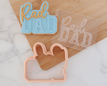 Load image into Gallery viewer, Rad Dad Embosser / Cutter - Made in the UK with Love  from House of Toot Sweet - Just £6.50! Shop now at House of Toot Sweet
