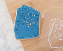 Load image into Gallery viewer, Denim Jeans Embosser / Cutter - Made in the UK with Love  from House of Toot Sweet - Just £6! Shop now at House of Toot Sweet
