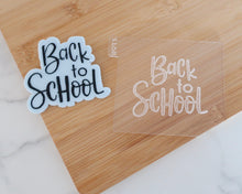 Load image into Gallery viewer, Large Back To School Embosser - Made in the UK with Love  from House of Toot Sweet - Just £4! Shop now at House of Toot Sweet
