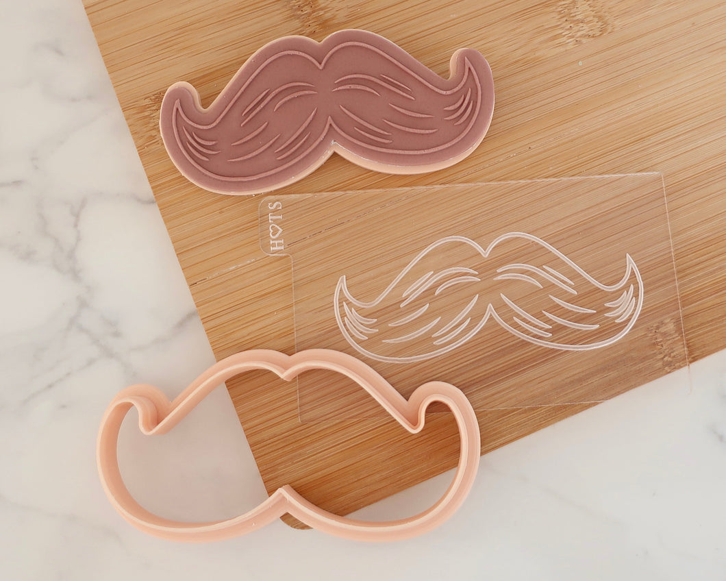 Moustache Embosser / Cutter - Made in the UK with Love  from House of Toot Sweet - Just £6.50! Shop now at House of Toot Sweet