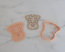 Load image into Gallery viewer, Schnauzer Dog Face Cookie Cutter and Stamp - Made in the UK with Love  from House of Toot Sweet - Just £5! Shop now at House of Toot Sweet
