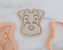 Load image into Gallery viewer, Schnauzer Dog Face Cookie Cutter and Stamp - Made in the UK with Love  from House of Toot Sweet - Just £5! Shop now at House of Toot Sweet
